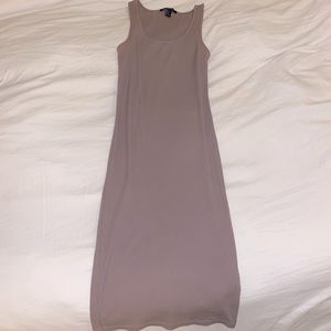 Forever21 midi dress body on in purple